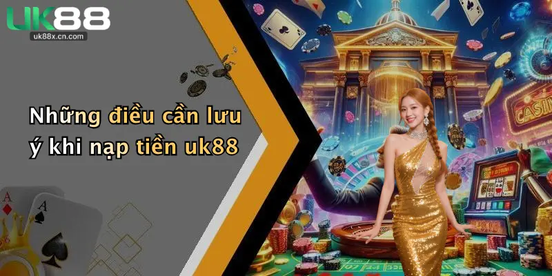 Những điều cần lưu ý khi nạp tiền uk88