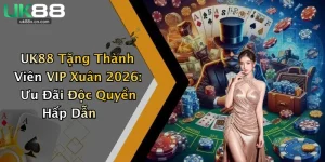 UK88 Tặng Thành Viên VIP Xuân 2026: Ưu Đãi Độc Quyền Hấp Dẫn